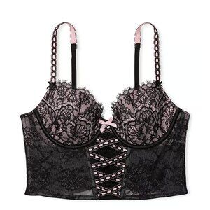 Lightly-Lined Heritage Ribbon Slot Bra Top